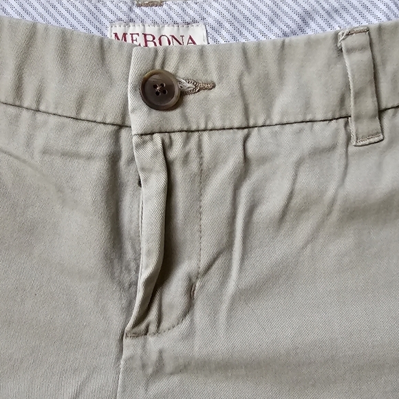 3/$15‎ Merona khaki womens walking shorts size 6 - Picture 4 of 9